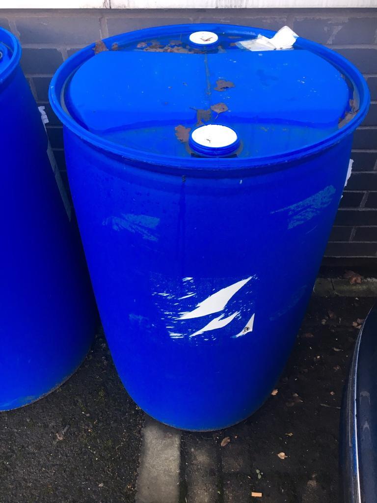 Blue plastic barrels free must collect in Bonnyrigg, Midlothian Gumtree