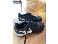 Football kids shoes Nike size 2 uk