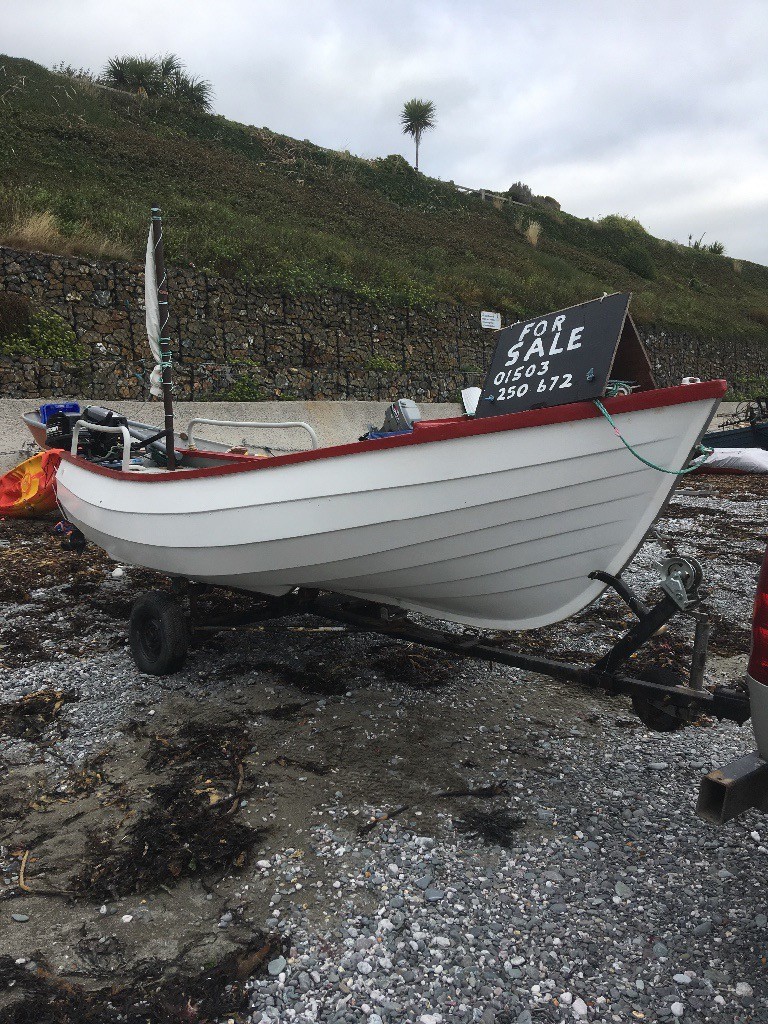 17ft yorkshire coble boat for sale in torpoint, cornwall