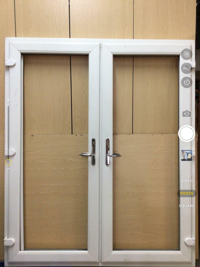 UPVC DOOR PRE OWNED 2 DOOR OPENING in Leicester