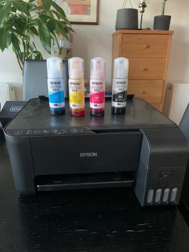 EPSON ET2710 printer + cartridges in Surrey Quays, London Gumtree
