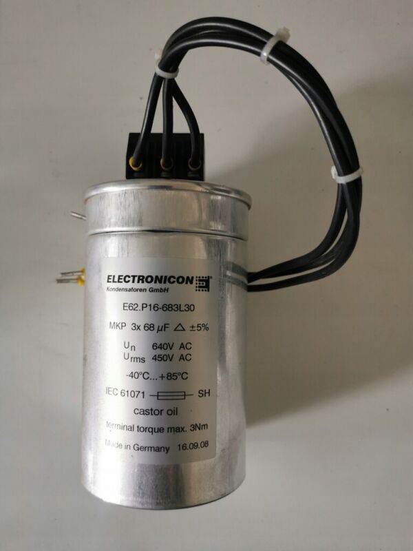 Capacitor ELECTRONICON E62.P16-683L30 / # W 6F1 8428
