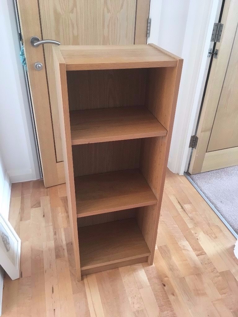 Ikea Billy Bookcase Storage Unit With Adjustable Shelves In