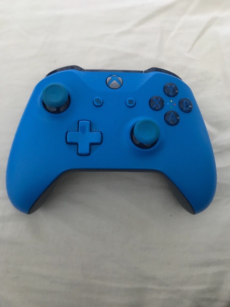 Xbox one blue controller in Ashington, Northumberland Gumtree