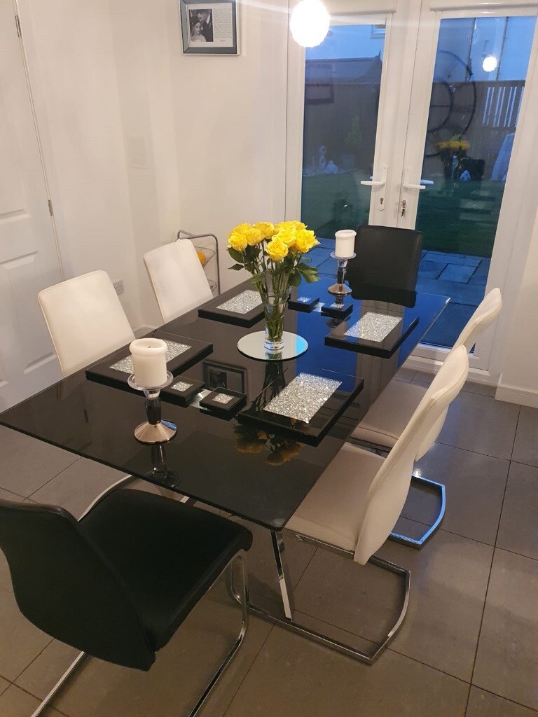 Designer Rooms Dining Table and Chairs in Kilmarnock, East Ayrshire Gumtree
