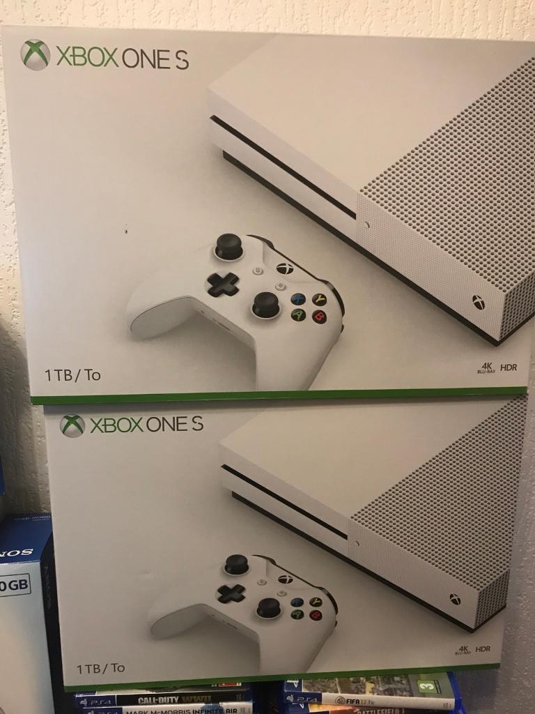 Last few Black Friday stock brand new sealed Xbox One S 1TB Full