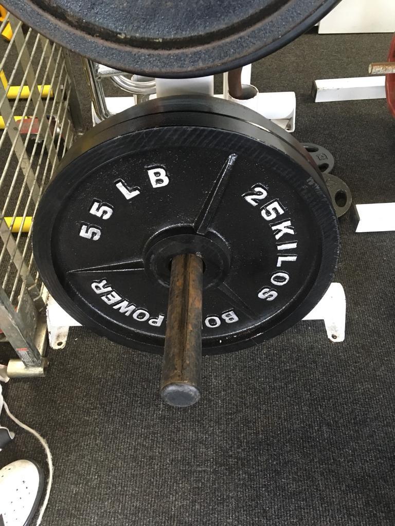 Used Cast Iron Olympic Weight Plates in Ballymoney, County Antrim Gumtree