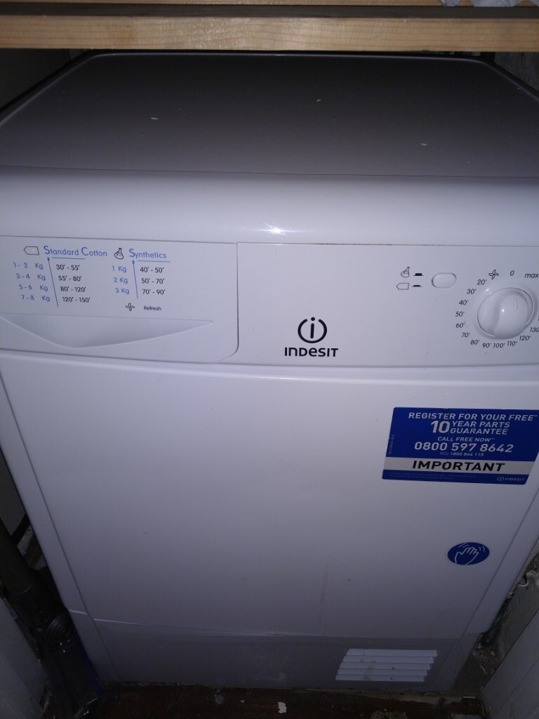 Indesit condenser tumble dryer idc85 Inc manual perfect working order