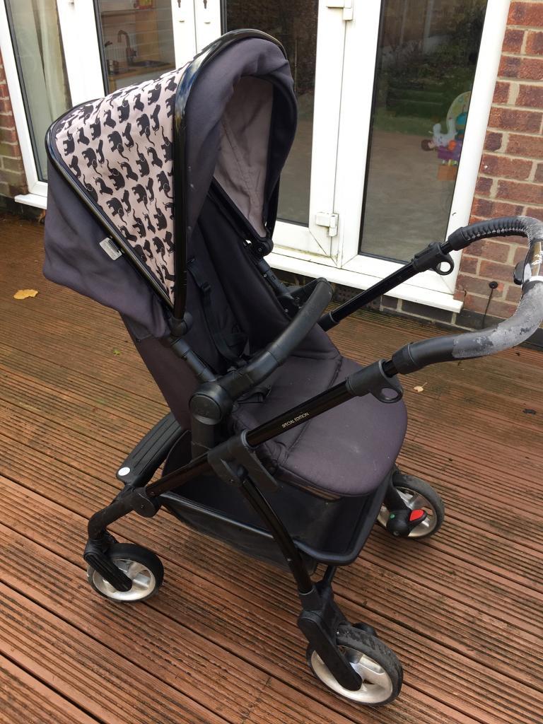 Silver cross wayfarer special safari edition pram pushchair system in West Bridgford