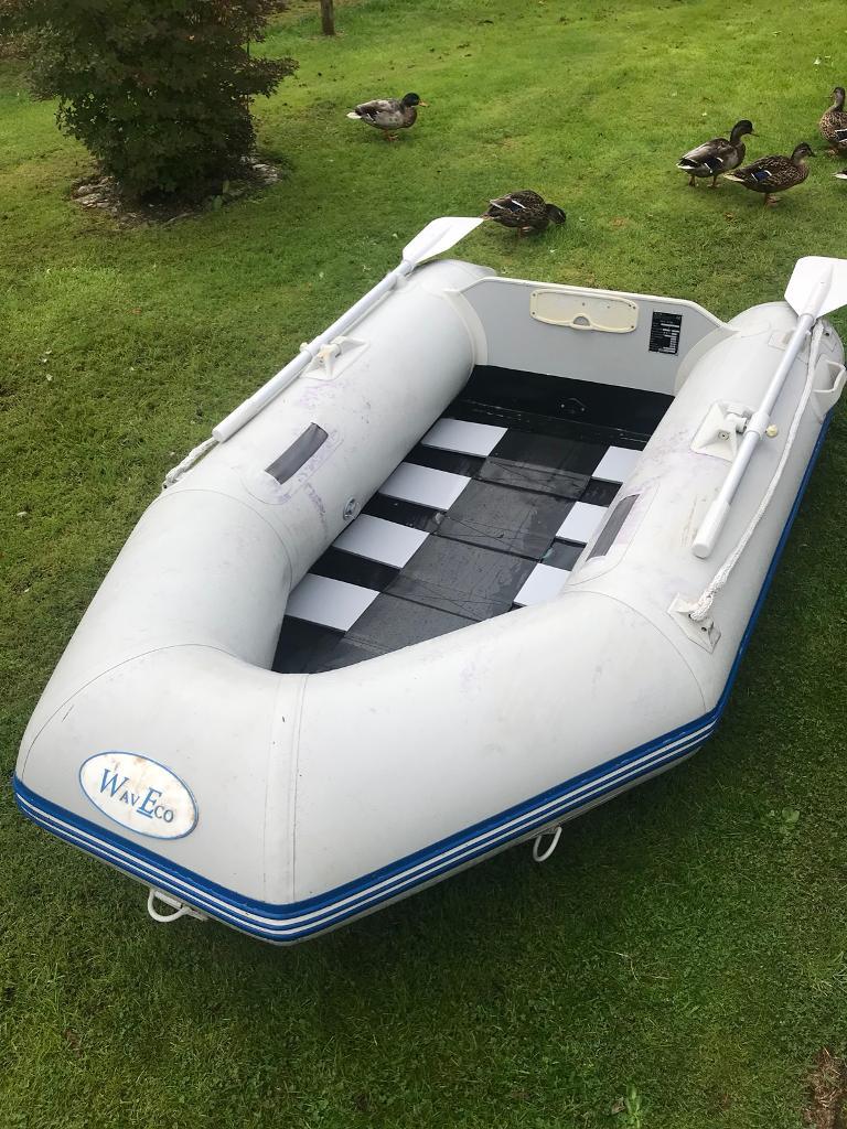 Inflatable dinghy roll up, slated floor Dinghy Tender WavEco 2.3 meter