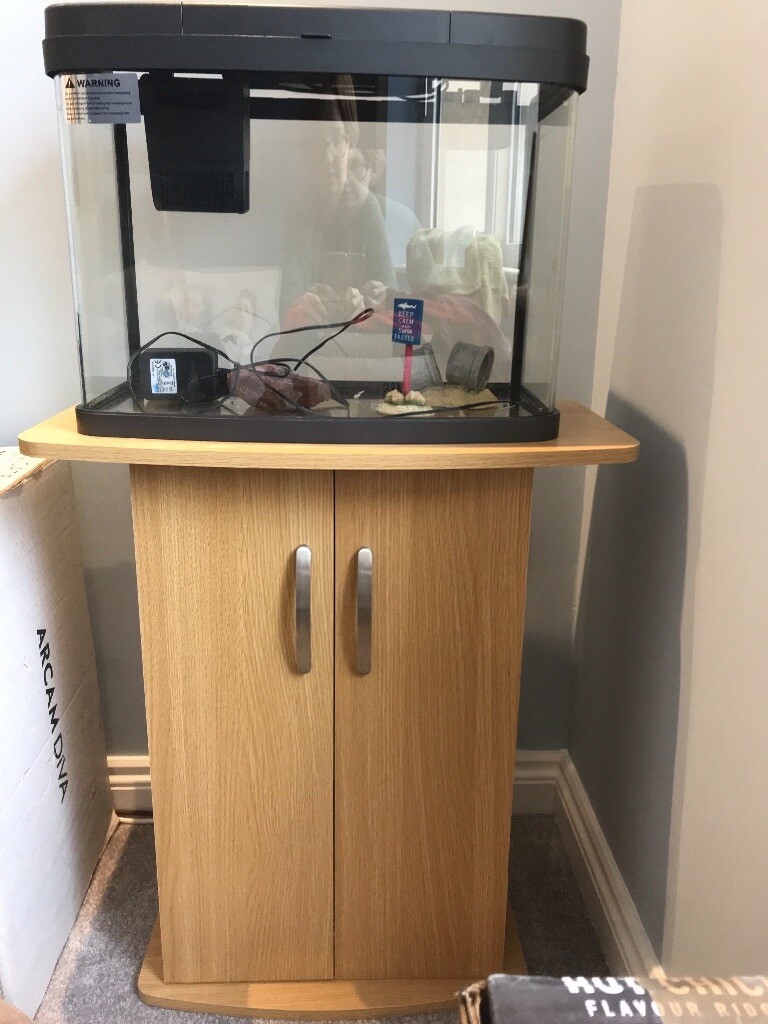 40 litre fish tank with stand and accessories in Charlton Kings