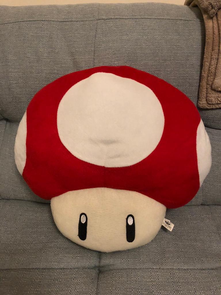 Super Mario Mushroom Cushion In Royal Wootton Bassett