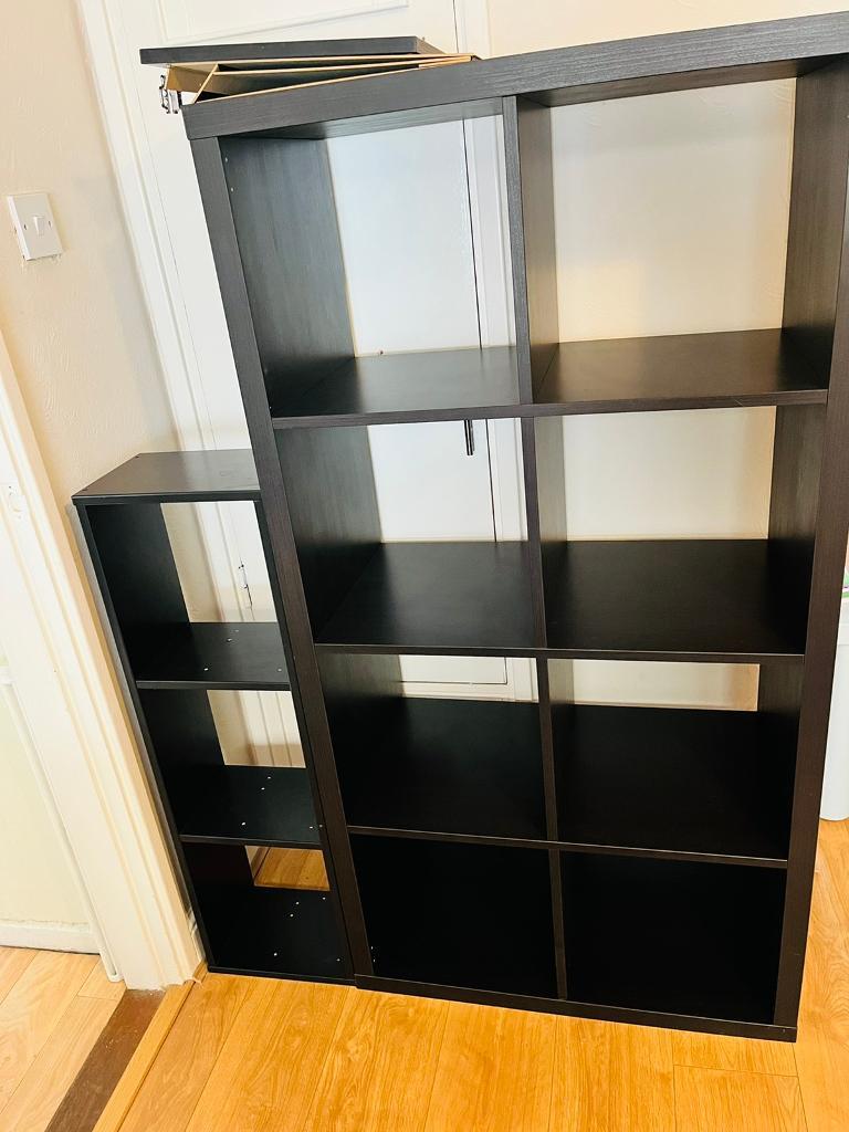 IKEA Kallax 2x4 Cube shelves Storage Shelving Unit Bookcase CD DVD | in ...