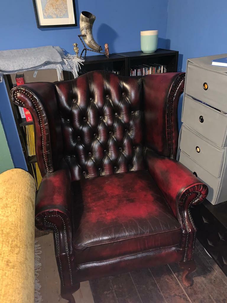 Chesterfield wingback chair in Perth, Perth and Kinross Gumtree