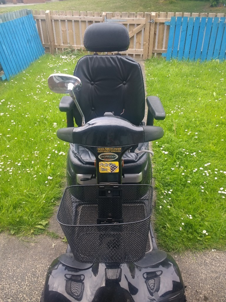 Larger Style Used Shoprider Deluxe Mobility Scooter Heavy Duty in