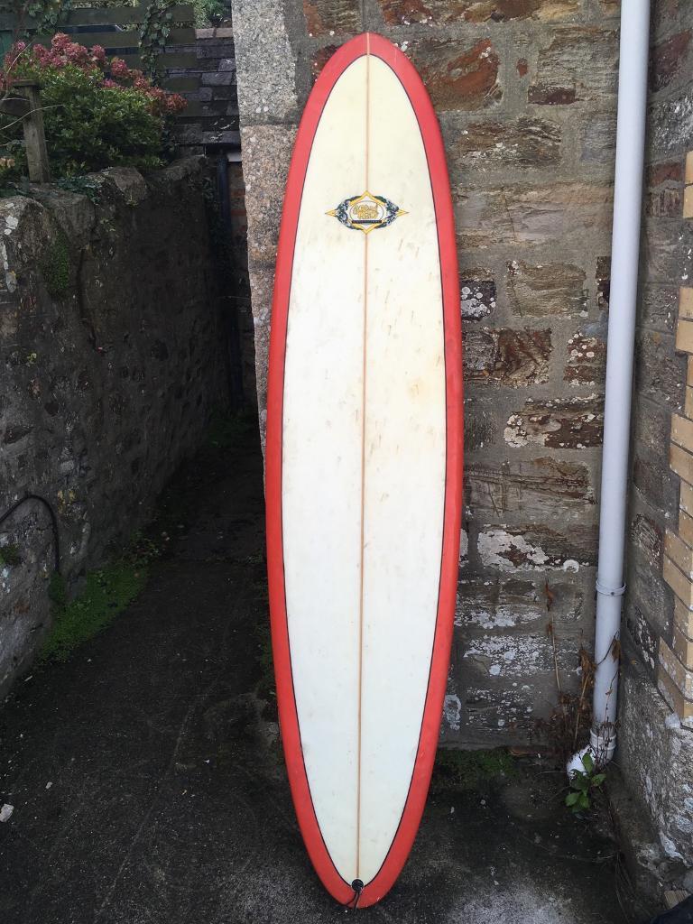 7’6” Custard Point Longboard Surfboard in Perranporth, Cornwall Gumtree