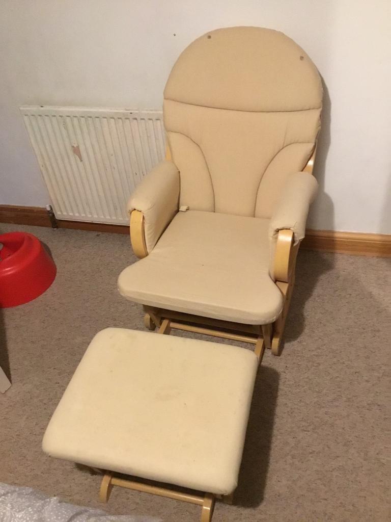 Nursing chair and stool | in Exeter, Devon | Gumtree Nursing chair and stool | in Exeter, Devon | Gumtree