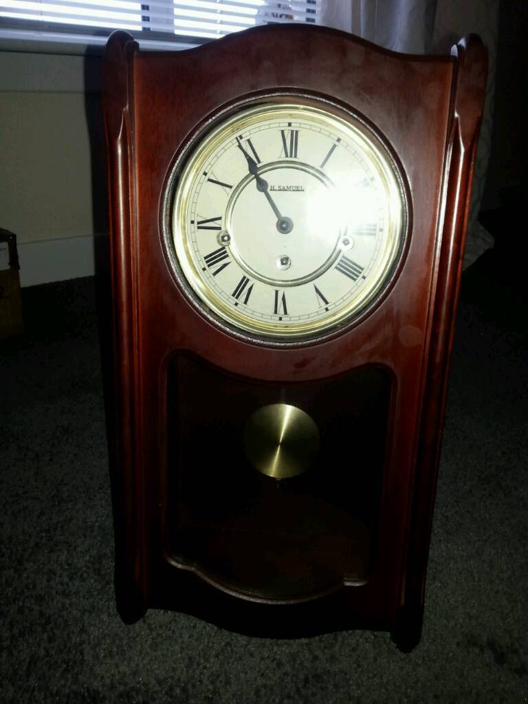 Eight Day Chiming Wall Clock (H. Samuel) in Scone, Perth and Kinross