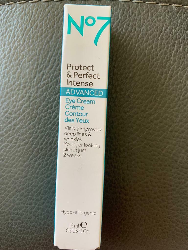 No 7 protect & perfect intense advanced eye cream in Ingatestone