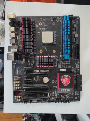 MSI 970 GAMING Motherboard AM3+ with AMD FX-6300 6-Core CPU and 16GB RAM