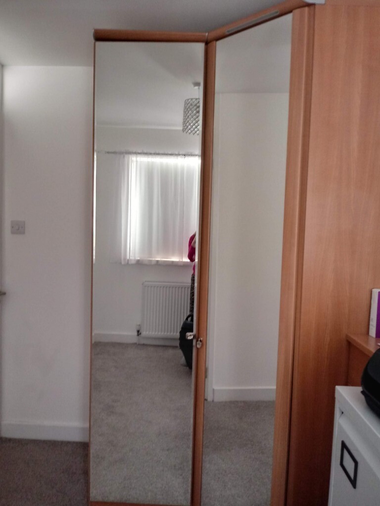 Mirror Door Corner Wardrobe In Plymouth Devon Gumtree