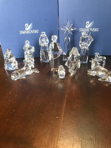SWAROVSKI - スワロフスキー SWAROVSKI キリスト降誕 NATIVITY SCENE 9点 まとめ オブジェ 置物 5223604【中古】 SWAROVSKI - スワロフスキー SWAROVSKI キリスト降誕 NATIVITY