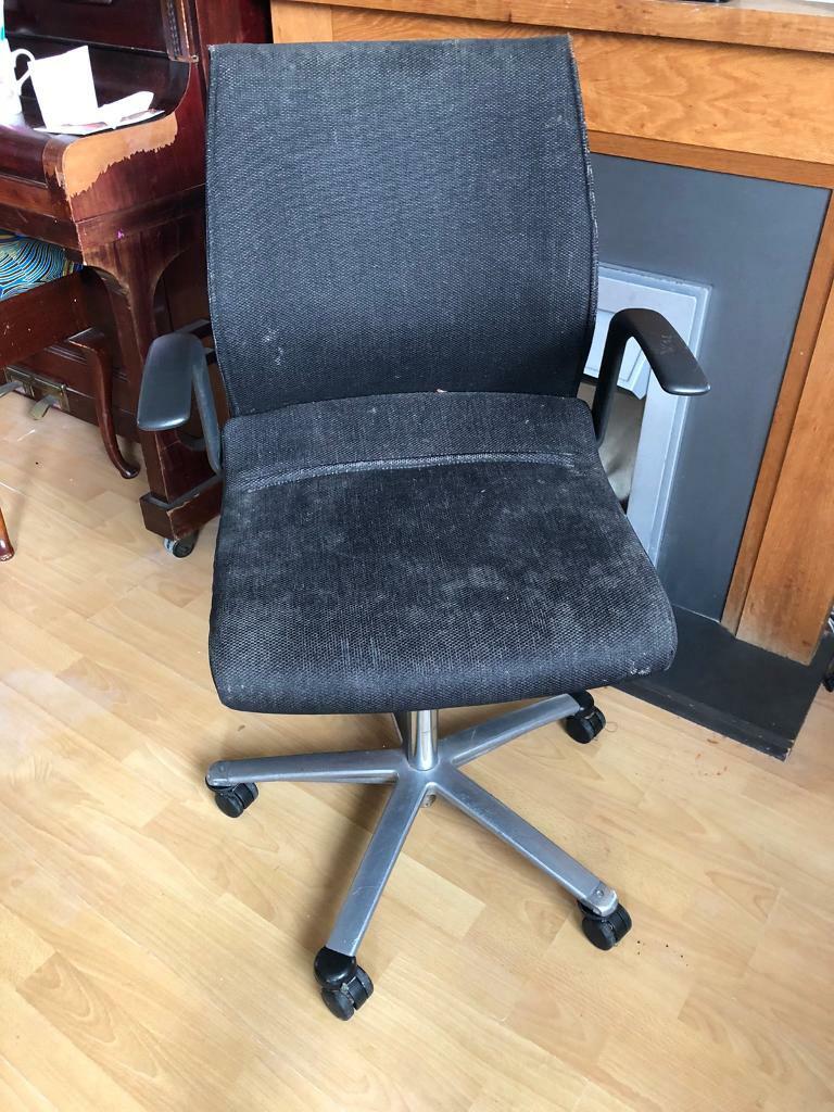 Office chair adjustable | in Plymouth, Devon | Gumtree