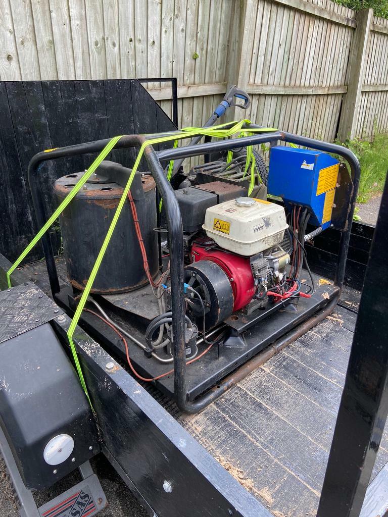 Alto contractor steam pressure washer jet wash 13hp Honda even, diesel