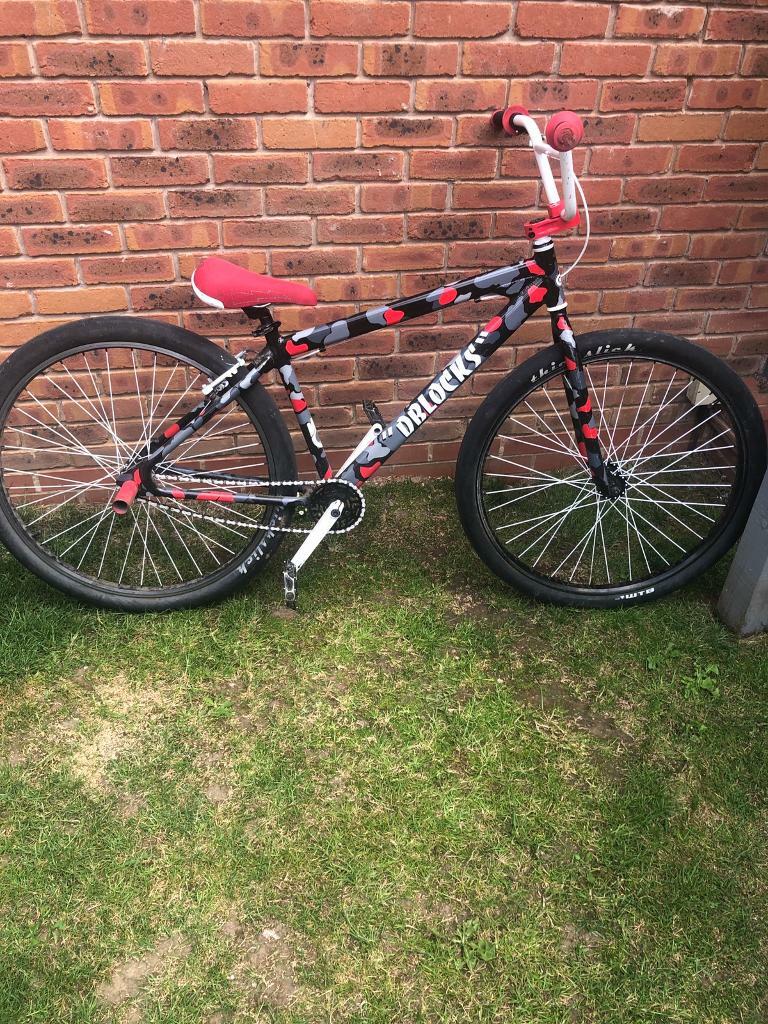 SE bike red & black professional wheelie bike in Sheffield, South
