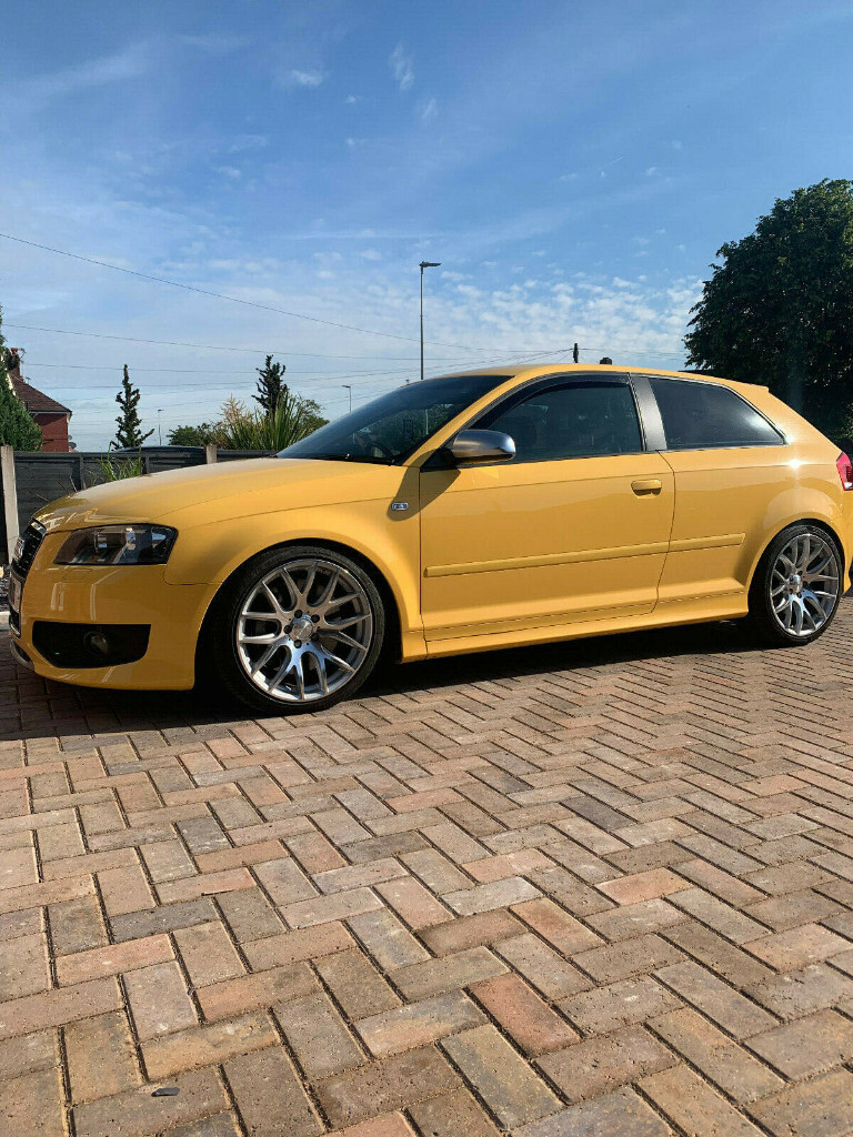Audi S3 8P Black edition 2007 Imola Yellow Low miles APR Stg 1 300BHP