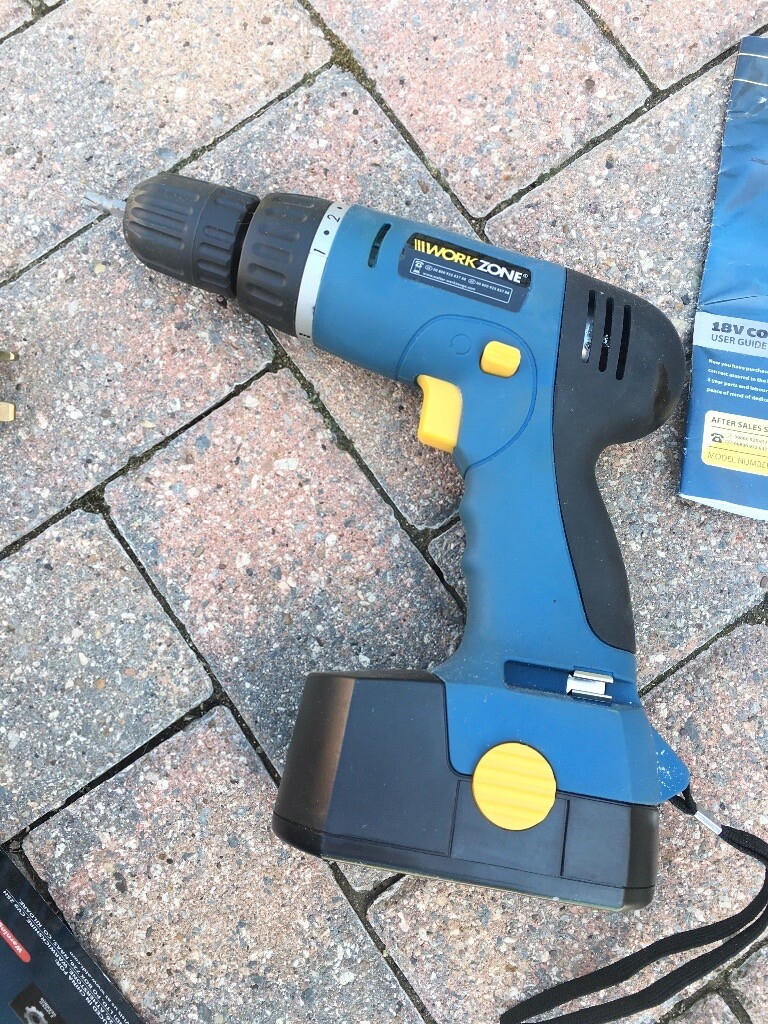 Work zone 18v cordless drill in Humberston, Lincolnshire Gumtree