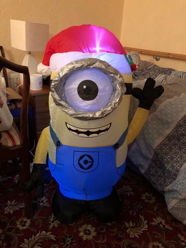 Despicable Me Minion large inflatable Christmas decoration in Newry, County Down Gumtree