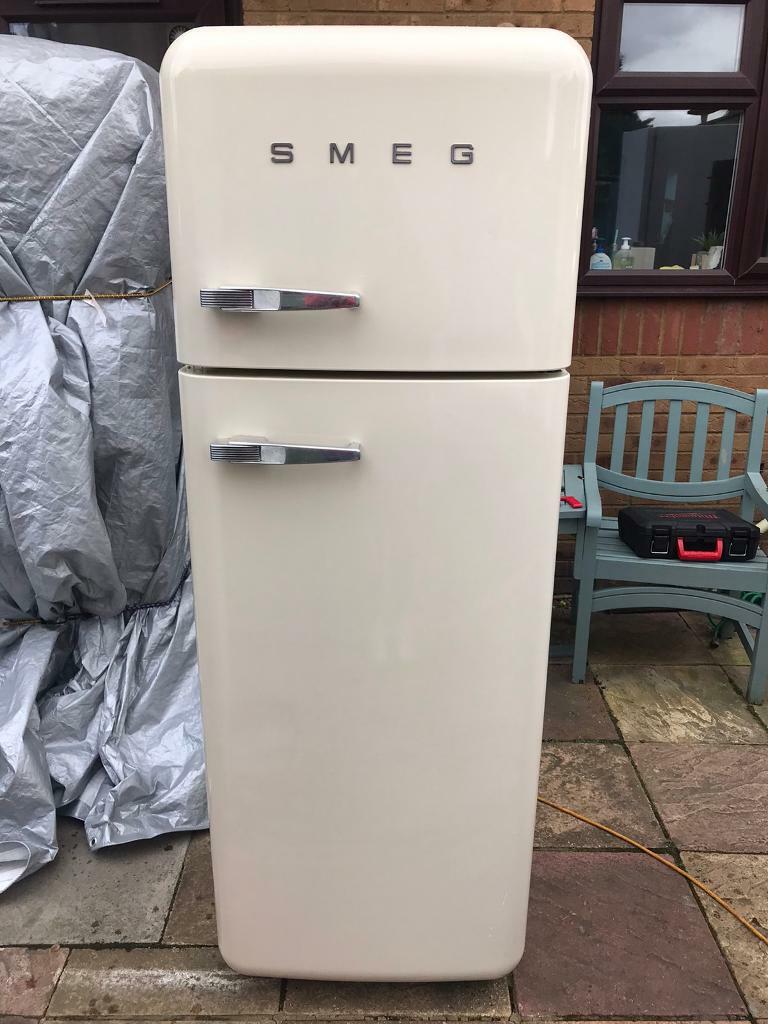 Cream SMEG Retro Style Fridge/Freezer... ** DELIVERY AVAILABLE ** in