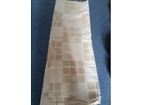 CURTAINS and Curtain Lining, cushion fabric / material and tie backs