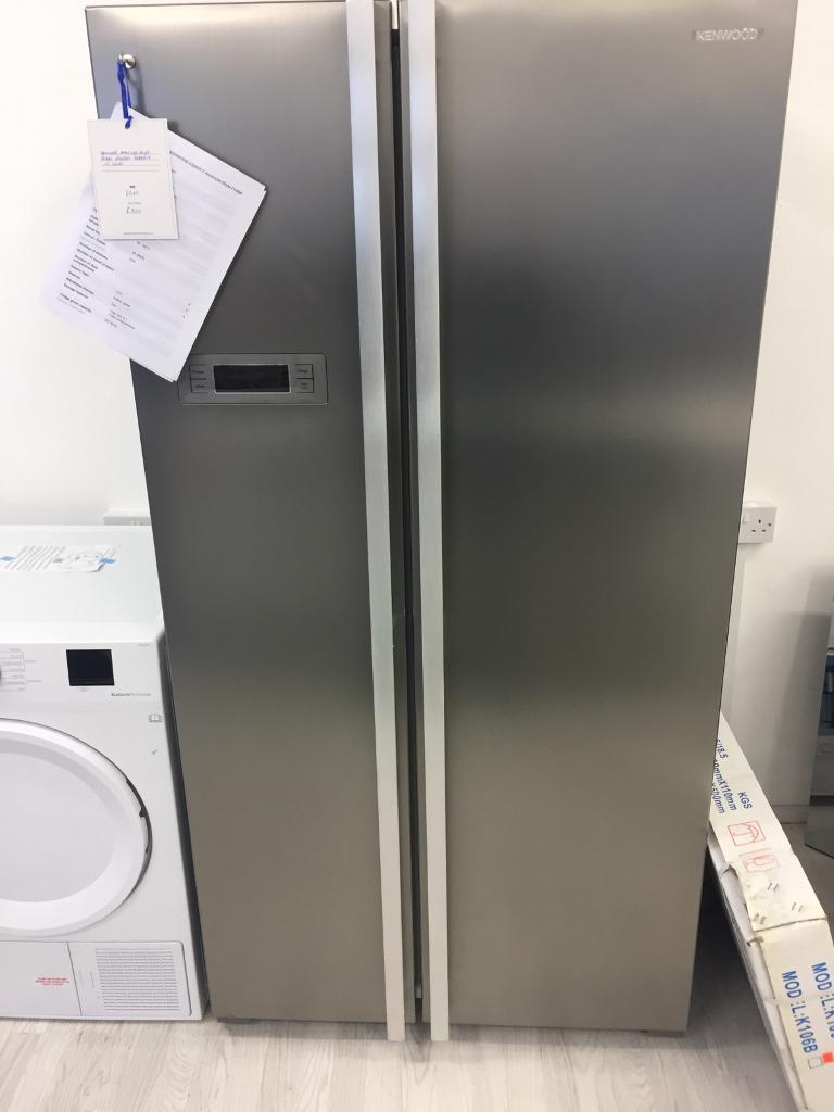 Kenwood American style fridge freezer slight scuff on left door in