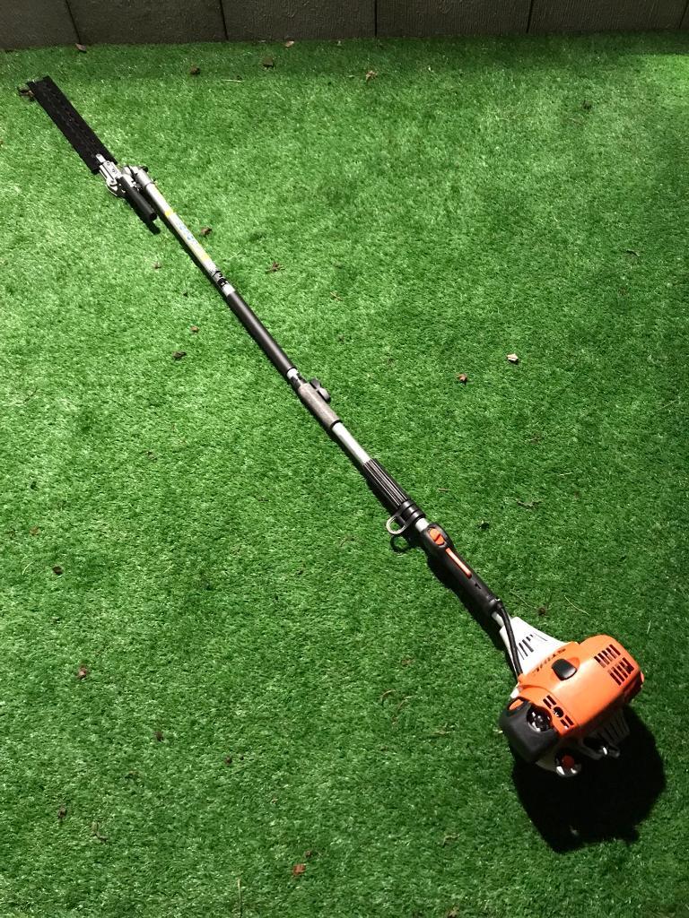 2010 STIHL KM130R KOMBI POWER UNIT WITH HEDGE TRIMMER ATTACHMENT in