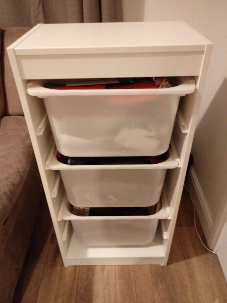 Ikea Trofast Wardrobe / Ikea Trofast Storage Combination with boxes | in Staines - Great