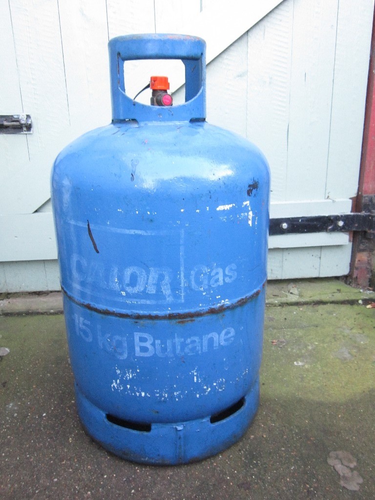 CALOR GAS BUTANE BOTTLE 15KG GAS BOTTLE / CYLINDER. EMPTY in Bradwell