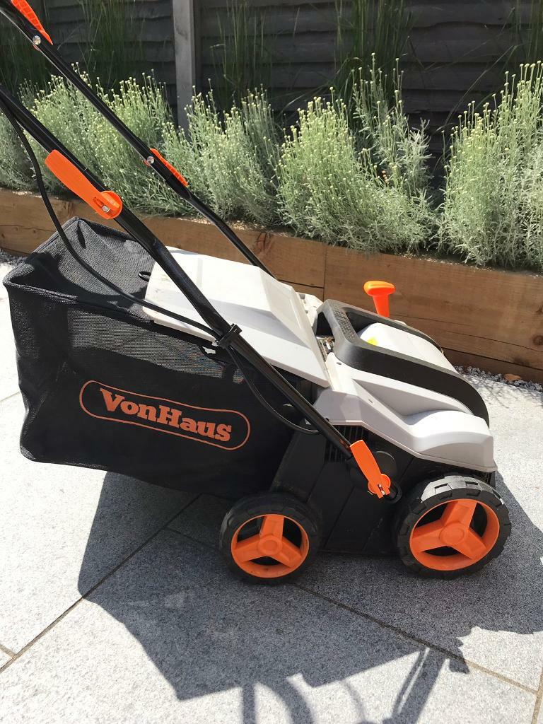 VonHaus 1800w Lawn Rake / Scarifier and Aerator - Nearly ...