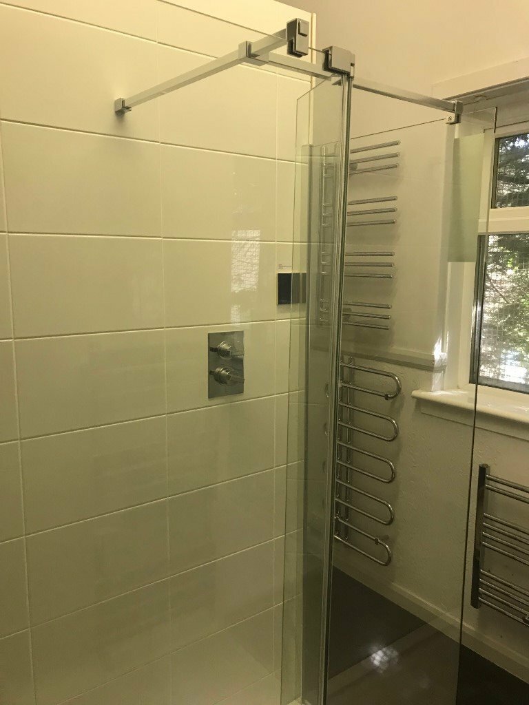 1700 x 700 Kudos walk in shower enclosure (ex display) in Airdrie