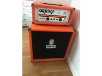 Orange AD200 MK 3 bass head and OBC410H cabinet 