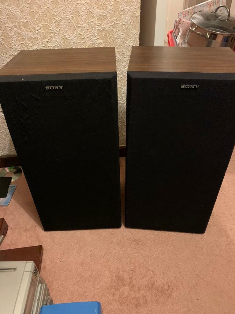 Pair of Vintage Sony Speakers in Beith, North Ayrshire Gumtree