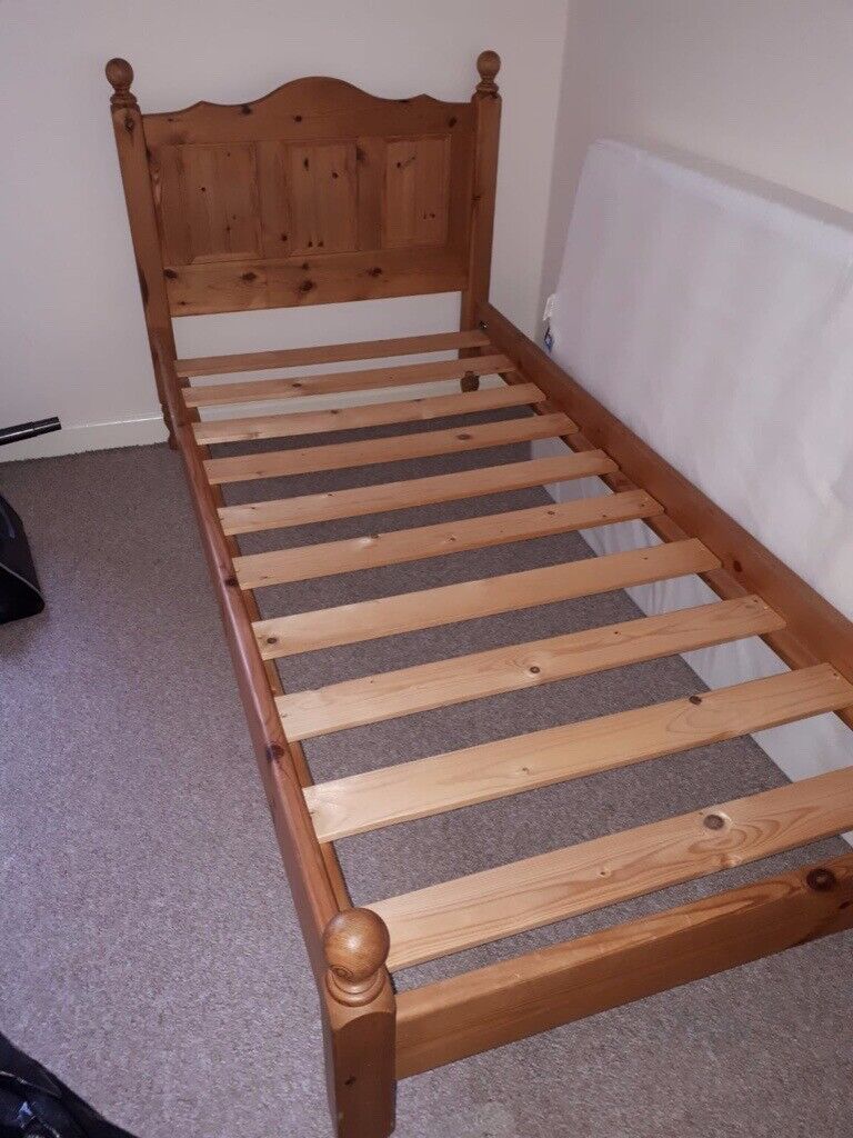 Single Bed Frame Solid Pine In Boston Lincolnshire Gumtree
