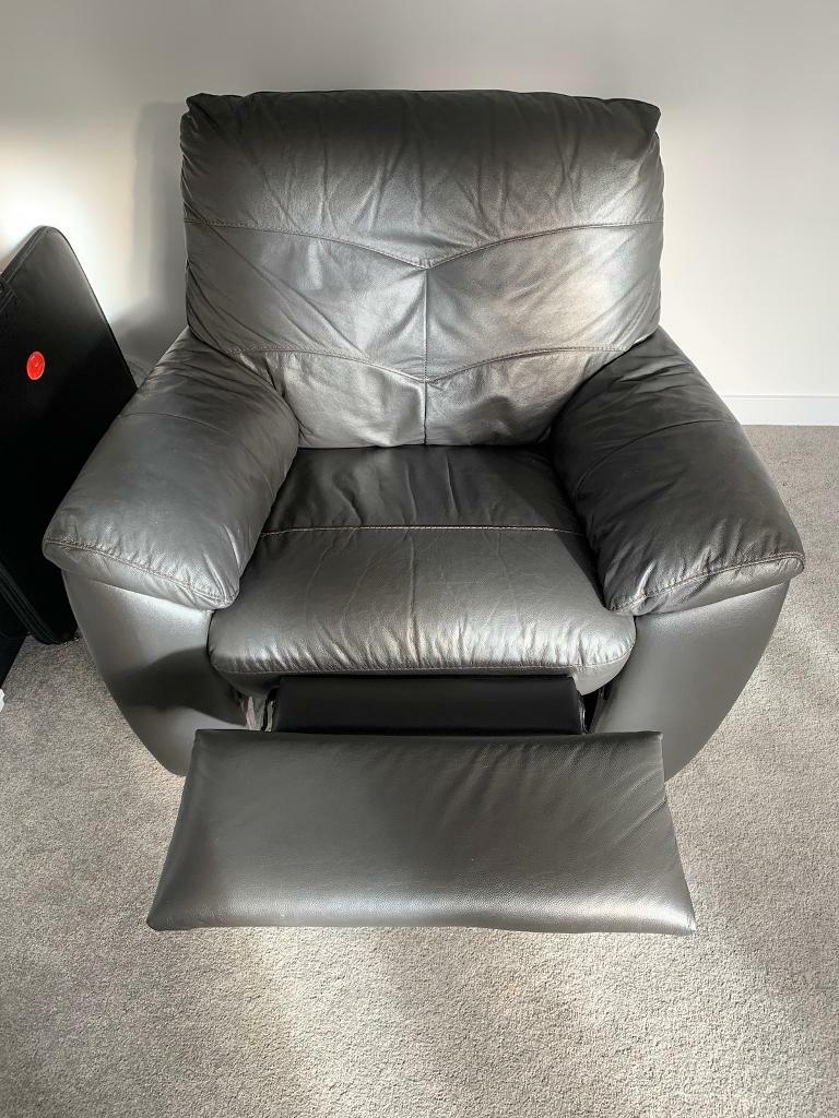DFS Leather Reclining Armchair in Whitburn, West Lothian Gumtree