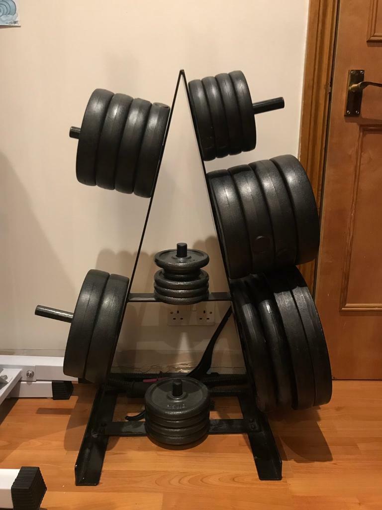 Weight stand (weights not included) in Sutton, London Gumtree