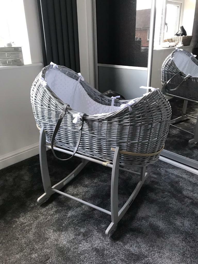 Clair de lune Moses basket | in Harrogate, North Yorkshire | Gumtree