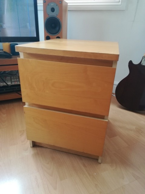 Ikea Malm Bedside Table 2 Drawers In Hackney London Gumtree