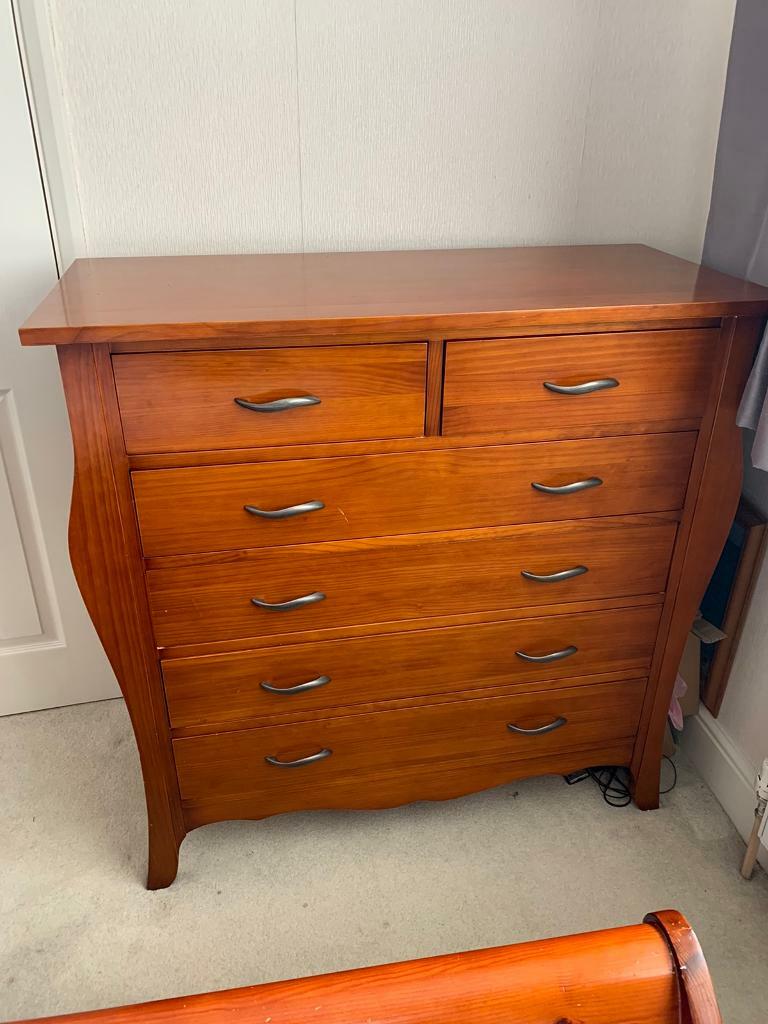 Hard wood bedroom furniture in Pilgrims Hatch, Essex Gumtree