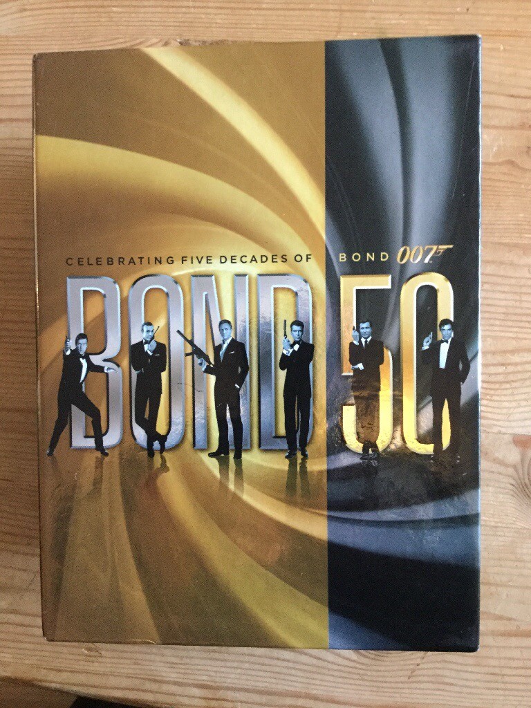 James Bond DVD boxset 24 movie collection 50th