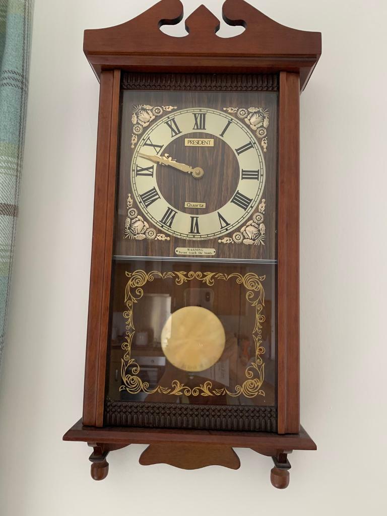 President Westminster Quartz wall clock in Loughborough